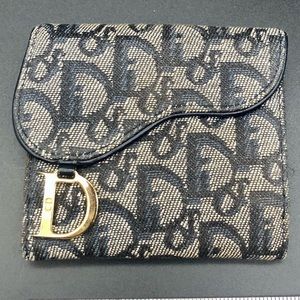 Dior trotter saddle wallet